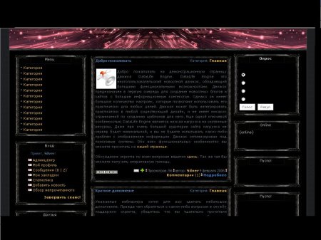 Бесплатный шаблон для новостного движка DataLife Engine spaiz.rar